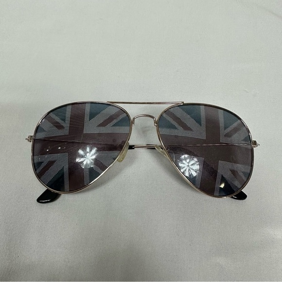 Uk Flag Aviator Sunglasses - Picture 1 of 4